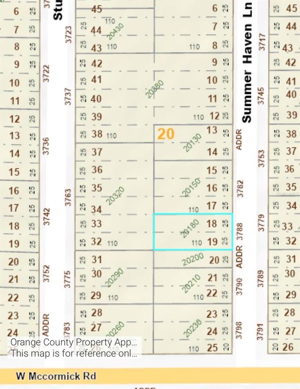 3788 SUMMER HAVEN LANE, Apopka, FL 32703
