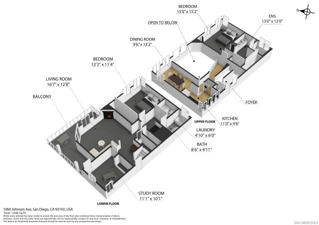 1084 Johnson Ave, San Diego, CA 92103