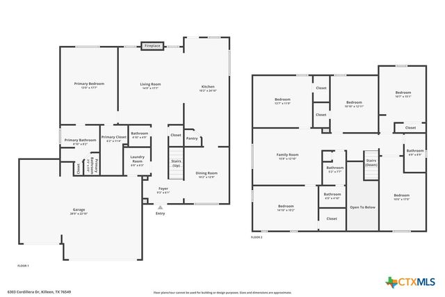 6303 Cordillera Drive, Killeen, TX 76549