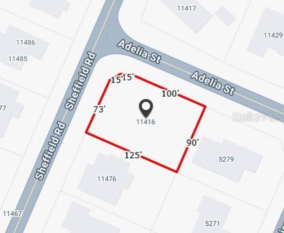 11416 ADELIA STREET, Spring Hill, FL 34608