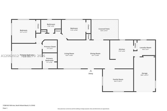 17200 NE 15th Ave, North Miami Beach, FL 33162