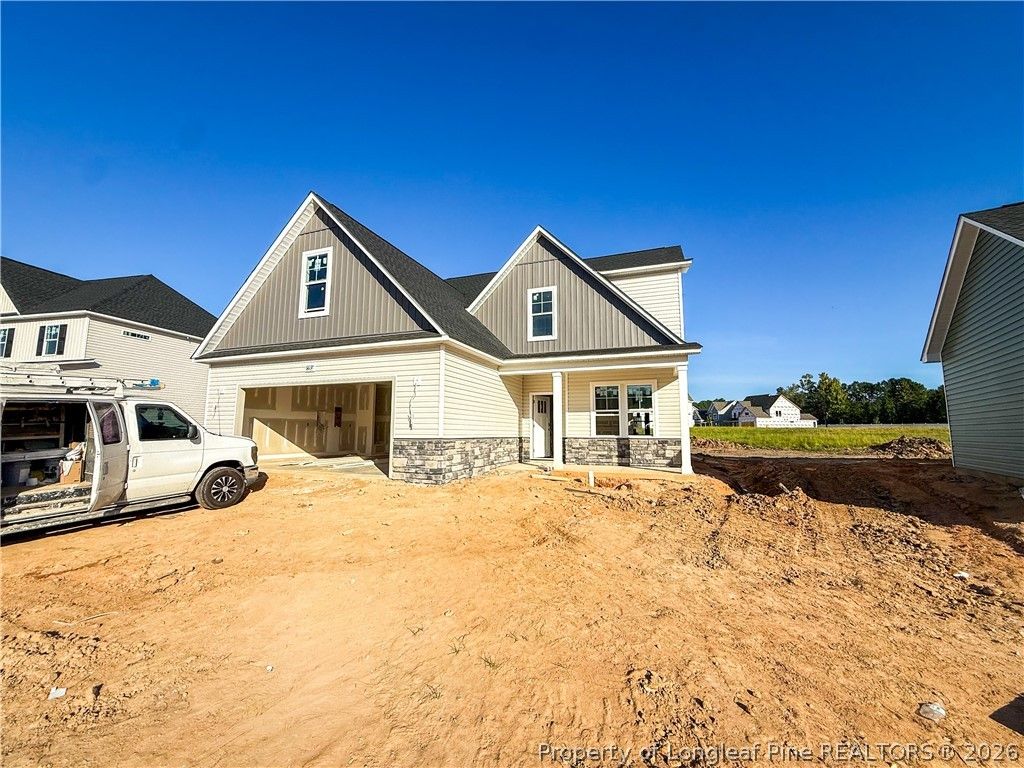 6637 Carswell (Lot 96) Drive, Fayetteville, NC 28311 — exterior