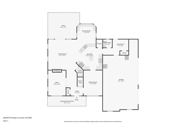 N63W27176 Maple STREET, Sussex, WI 53089