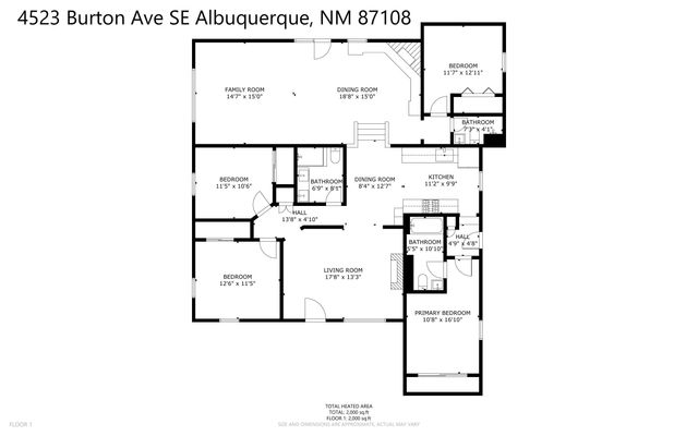4523 Burton Avenue SE, Albuquerque, NM 87108
