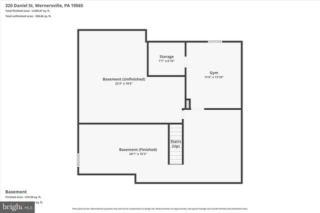 320 DANIEL ST, Wernersville, PA 19565