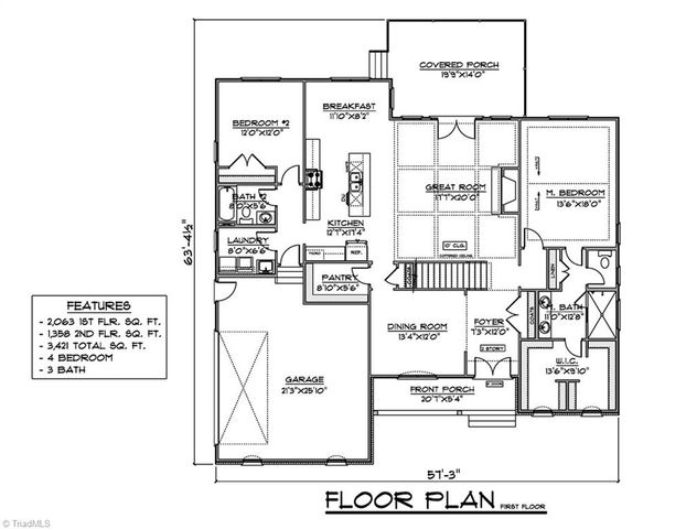 3143 Fairgrove Trace, Browns Summit, NC 27214
