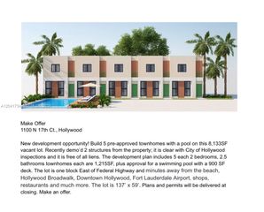1100 N 17th Court, Hollywood, FL 33020