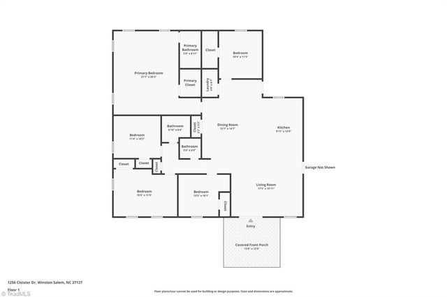 1256 Cloister Drive, Winston-salem, NC 27127