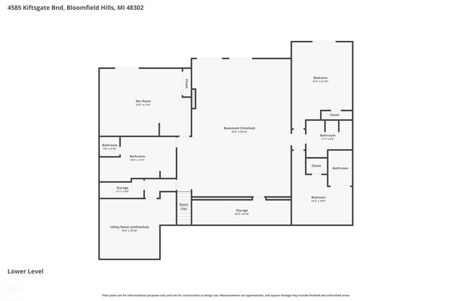 4585 Kiftsgate Bend, Bloomfield Twp, MI 48302