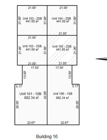 2884 Roundtree Boulevard Bldg 16, Unit 105, Ypsilanti, MI 48197