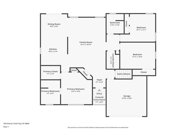 145 Vista Drive, Forks Twp, PA 18040