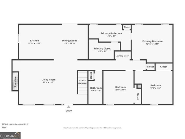 857 Jack Page Drive, Canton, GA 30115
