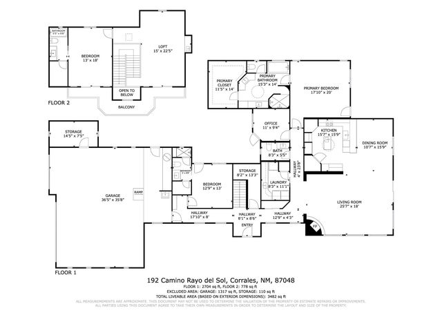 192 Camino Rayo Del Sol, Corrales, NM 87048