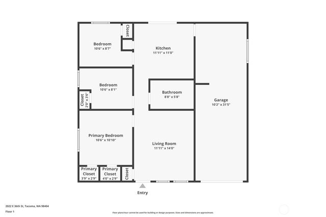 2022 E 36th Street, Tacoma, WA 98404