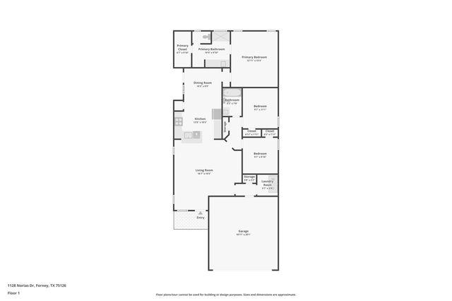 1128 Norias Drive, Forney, TX 75126