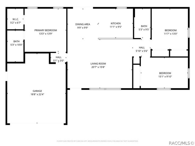 2438 W Vespero Street, Citrus Springs, FL 34433