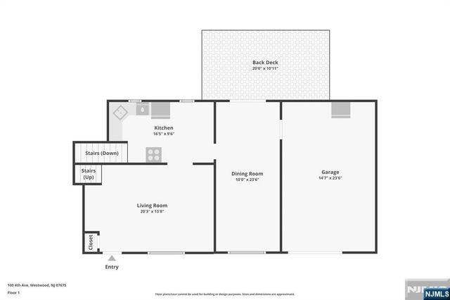 100 4th Avenue, Westwood, NJ 07675