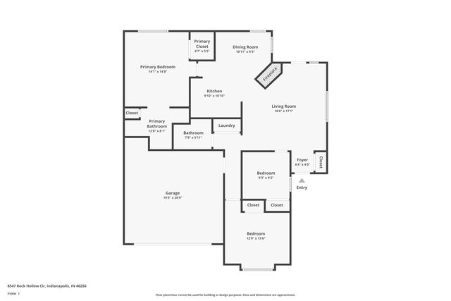 8547 Rock Hollow Circle, Indianapolis, IN 46256