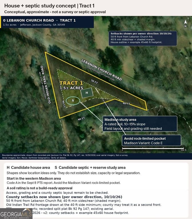 0 Lebanon Church Road TRACT 1, Jefferson, GA 30549 — photo 2