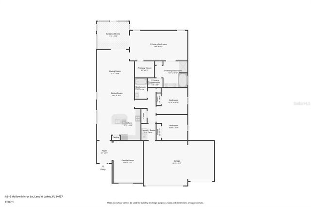 8210 MALLOW MIRROR LANE, Land O Lakes, FL 34637