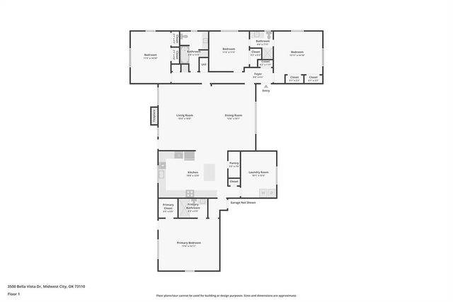 3500 Bella Vista Drive, Midwest City, OK 73110
