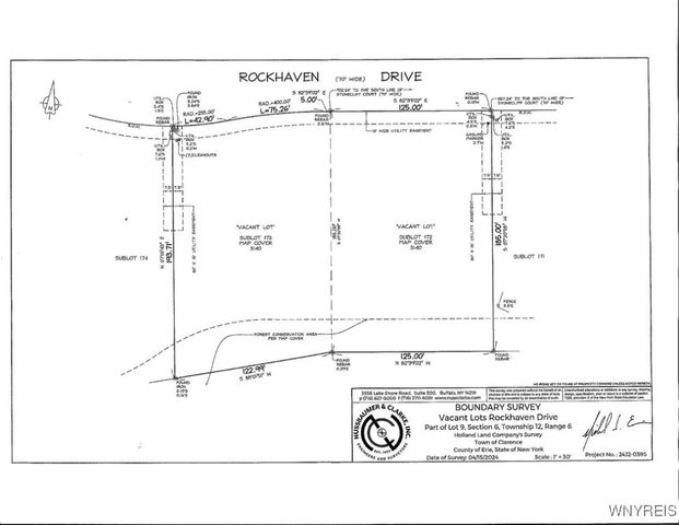 Sublot 173 Rockhaven Drive, Clarence, NY 14031