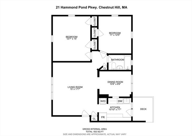 21 Hammond Pond Prkw 2, Newton, MA 02467