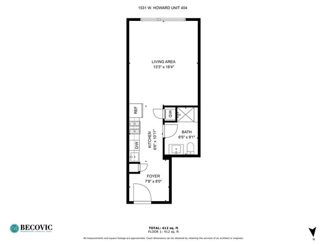 1531 W Howard Avenue 304, Chicago, IL 60626