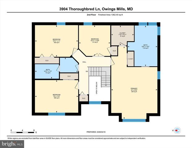 3904 THOROUGHBRED LN, Owings Mills, MD 21117
