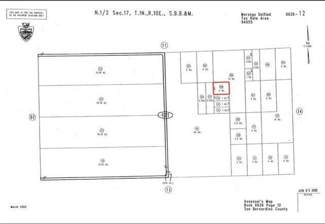0 Near Mesa Drive, 29 Palms, CA 92277