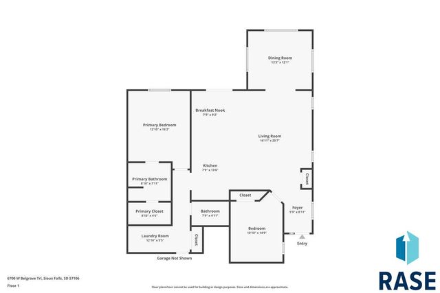 6700 W Belgrave Trl Trail, Sioux Falls, SD 57106