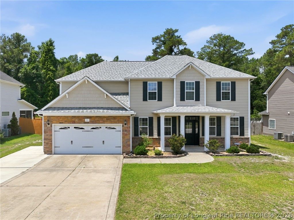 1541 Gallant Fox Court, Parkton, NC 28371 — exterior