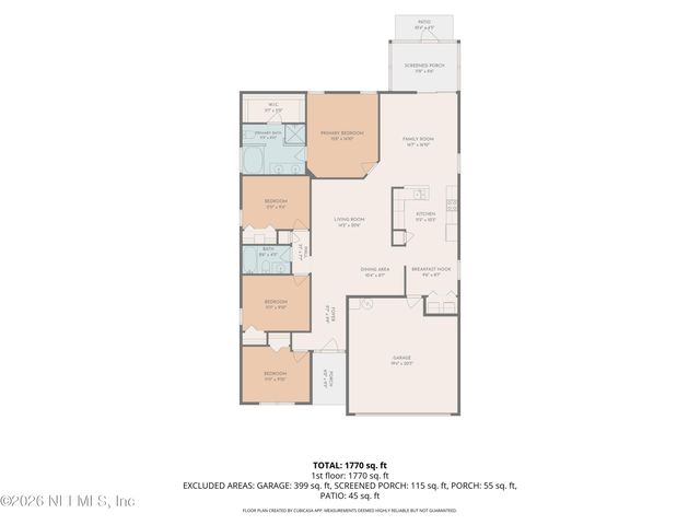 1529 COTTON CLOVER Drive, Orange Park, FL 32065
