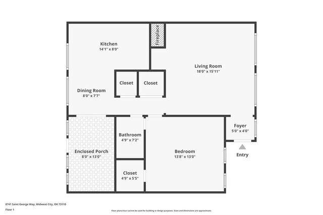 8741 Saint George Way, Midwest City, OK 73110