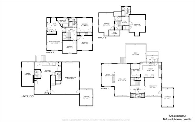 42 Fairmont Street, Belmont, MA 02478
