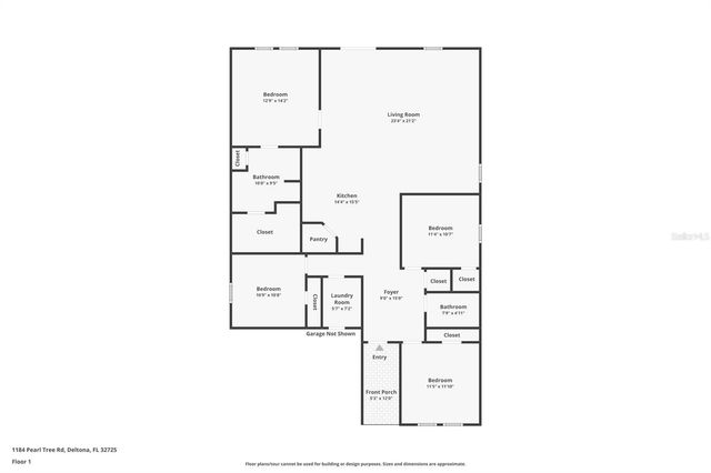 1184 PEARL TREE ROAD, Deltona, FL 32725