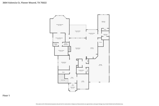 3604 Valencia Court, Flower Mound, TX 75022