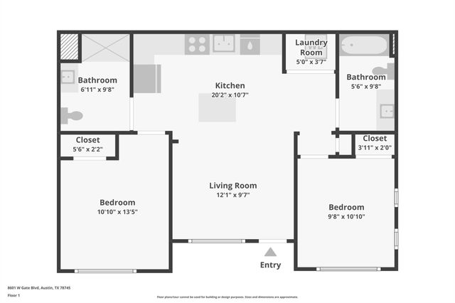 8601 W Gate BLVD 4104, Austin, TX 78745