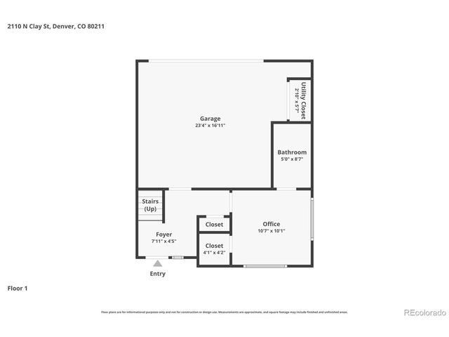 2110 N Clay St, Denver, CO 80211