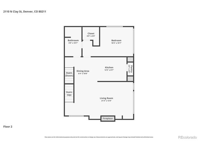 2110 N Clay St, Denver, CO 80211