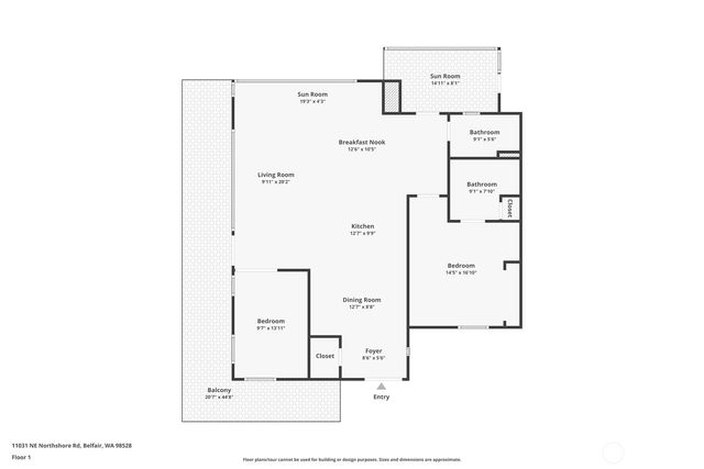 11031 NE North Shore Road, Belfair, WA 98528