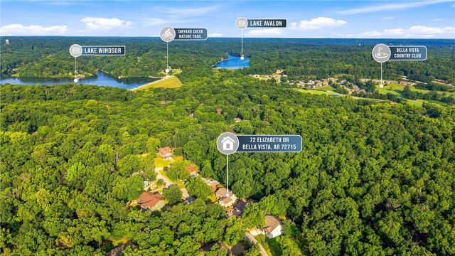 72 Elizabeth Drive, Bella Vista, AR 72715