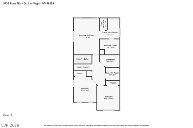 5732 Rose Tiara Drive, Las Vegas, NV 89139