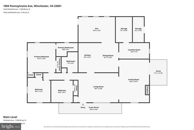 1004 PENNSYLVANIA AVE, Winchester, VA 22601