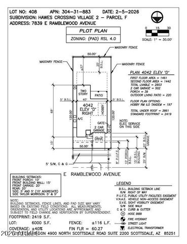 7839 E RAMBLEWOOD Avenue, Mesa, AZ 85212