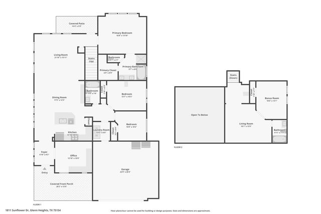 1811 Sunflower Drive, Glenn Heights, TX 75154