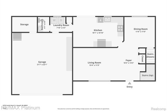 2570 Castle Rock Court, Oceola Township, MI 48843