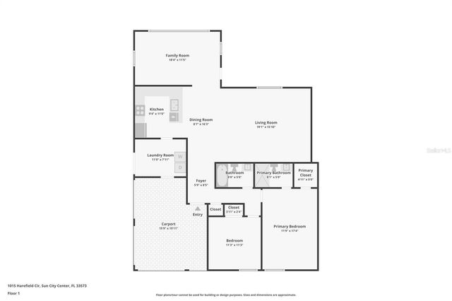 1015 HAREFIELD CIRCLE, Sun City Center, FL 33573