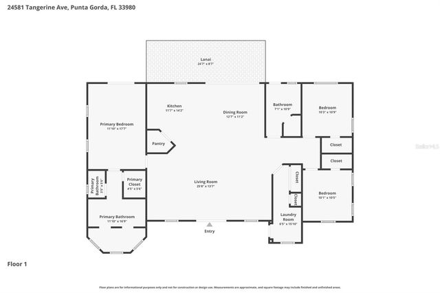 24581 TANGERINE AVENUE, Punta Gorda, FL 33980