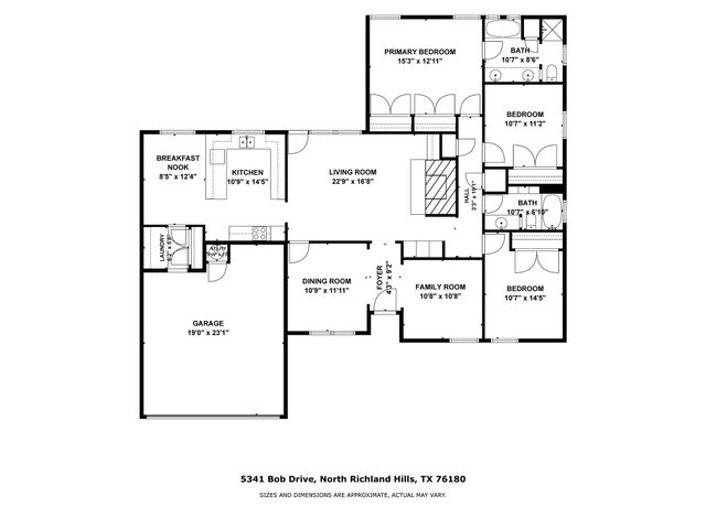 5341 Bob Drive, North Richland Hills, TX 76180